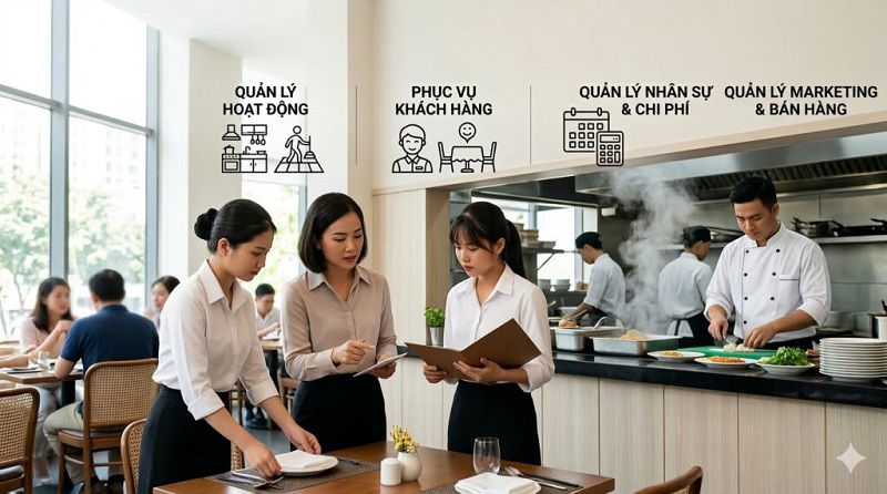 Tổng quan về ngành Quản trị nhà hàng ẩm thực